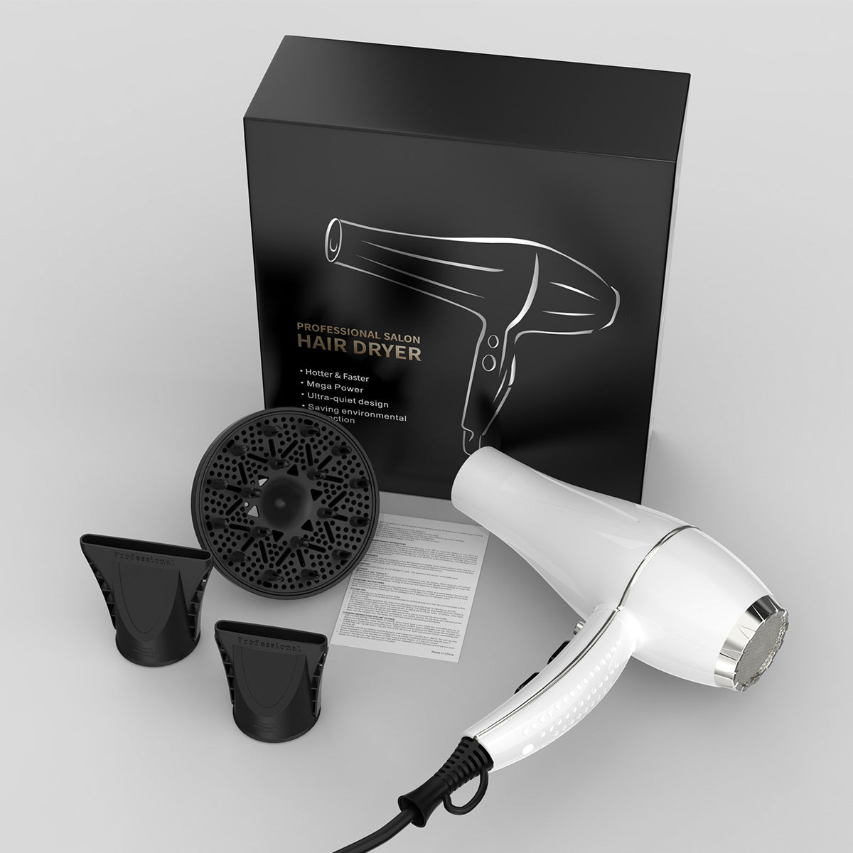 2300W High-power Constant Temperature Anion Does Not Hurt Power Generation Hair Dryer